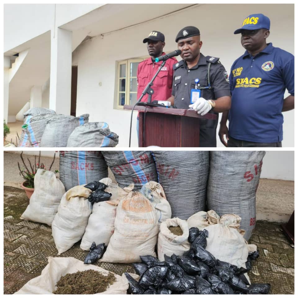 Police Records Another Feat, intercepts large quantity of Hard Drugs