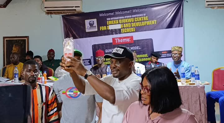 Hon Afam Ezenwafor Honoured with ECRED Youth Performer of the Year 2025