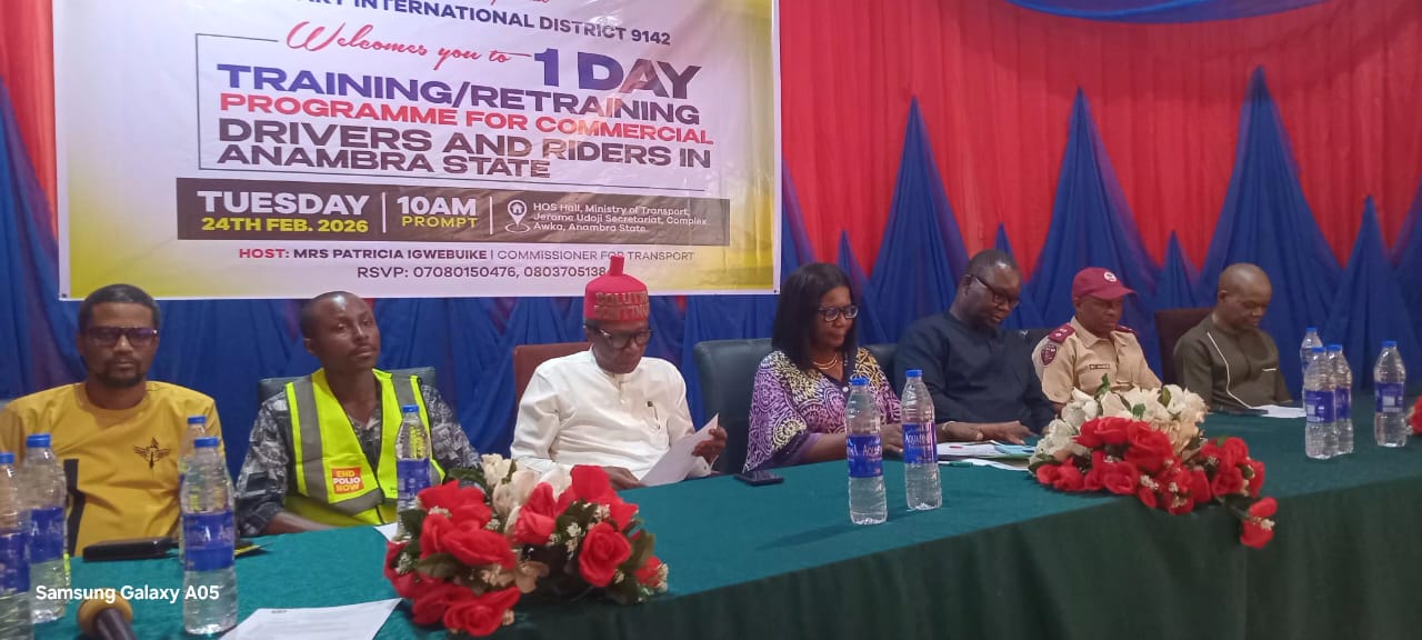 Anambra Ministry of Transport, Rotary Int'l Engage Road Users on Proper Conduct