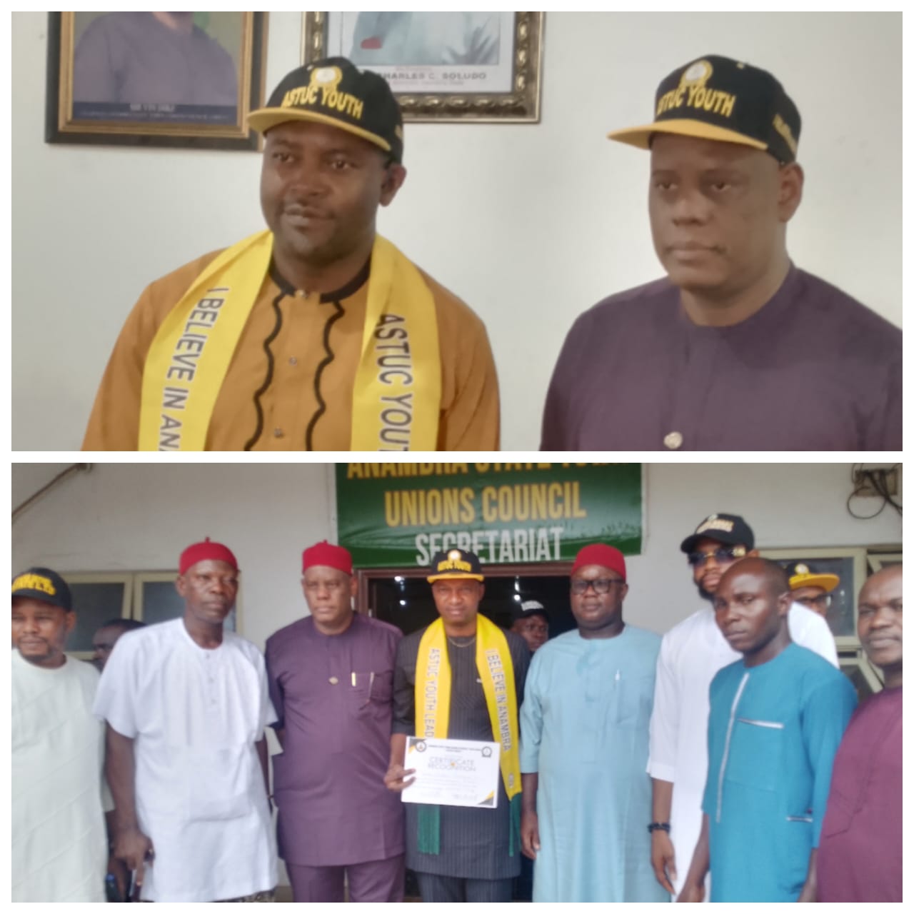 ASTUC Youths Inaugurate Youth Leaders in Anambra to Strengthen Grassroot Development