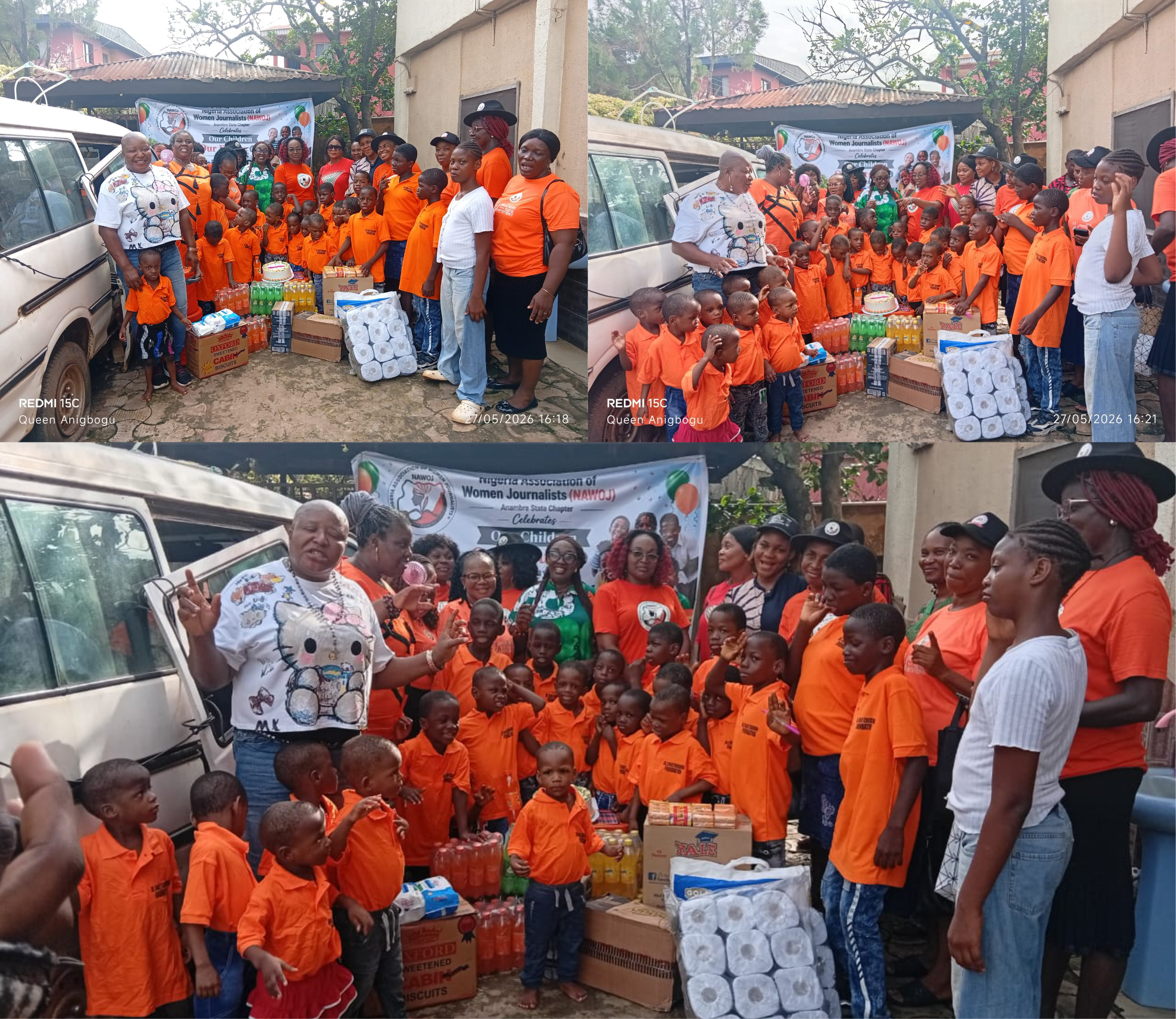 Children’s Day: Anambra NAWOJ Celebrates Orphans, Spreads Hope, love
