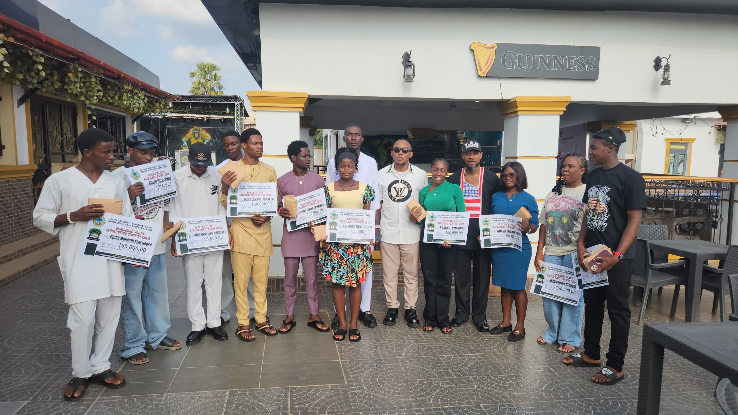 Hon Kingsley Anusi Disburses ₦150,000 Each To 14 Dunukofia Students, Youths Under 2026 Scholarship, Empowerment Program