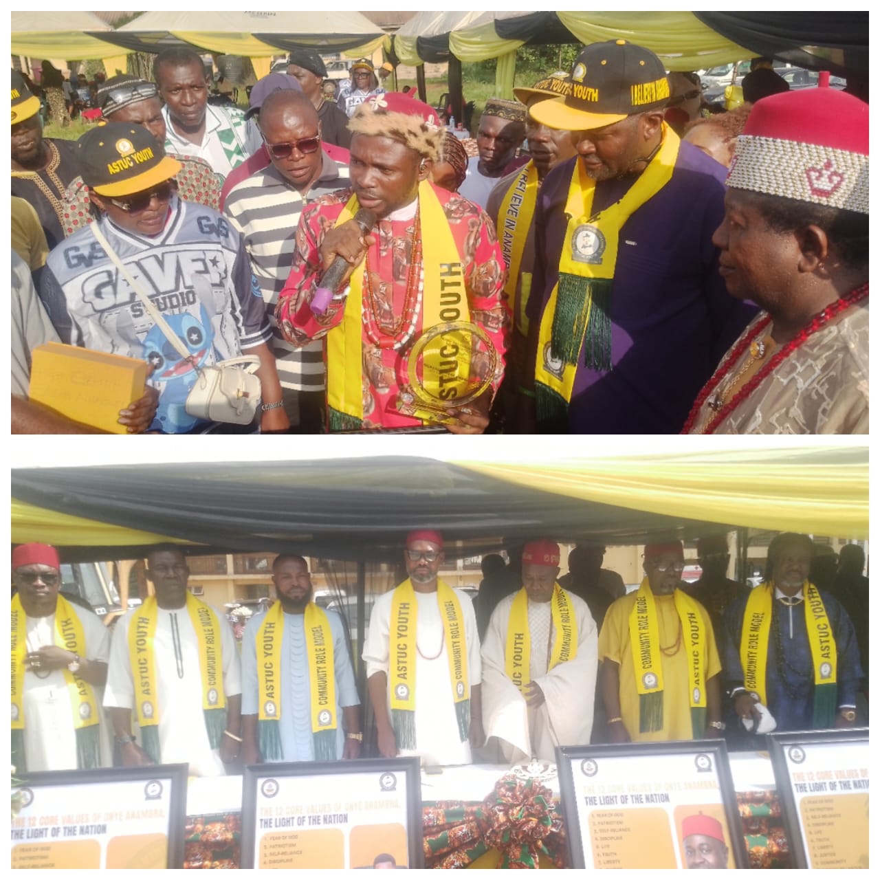 Eleven Personalities Receive ASTUC Youth Role Model Awards in Anambra East