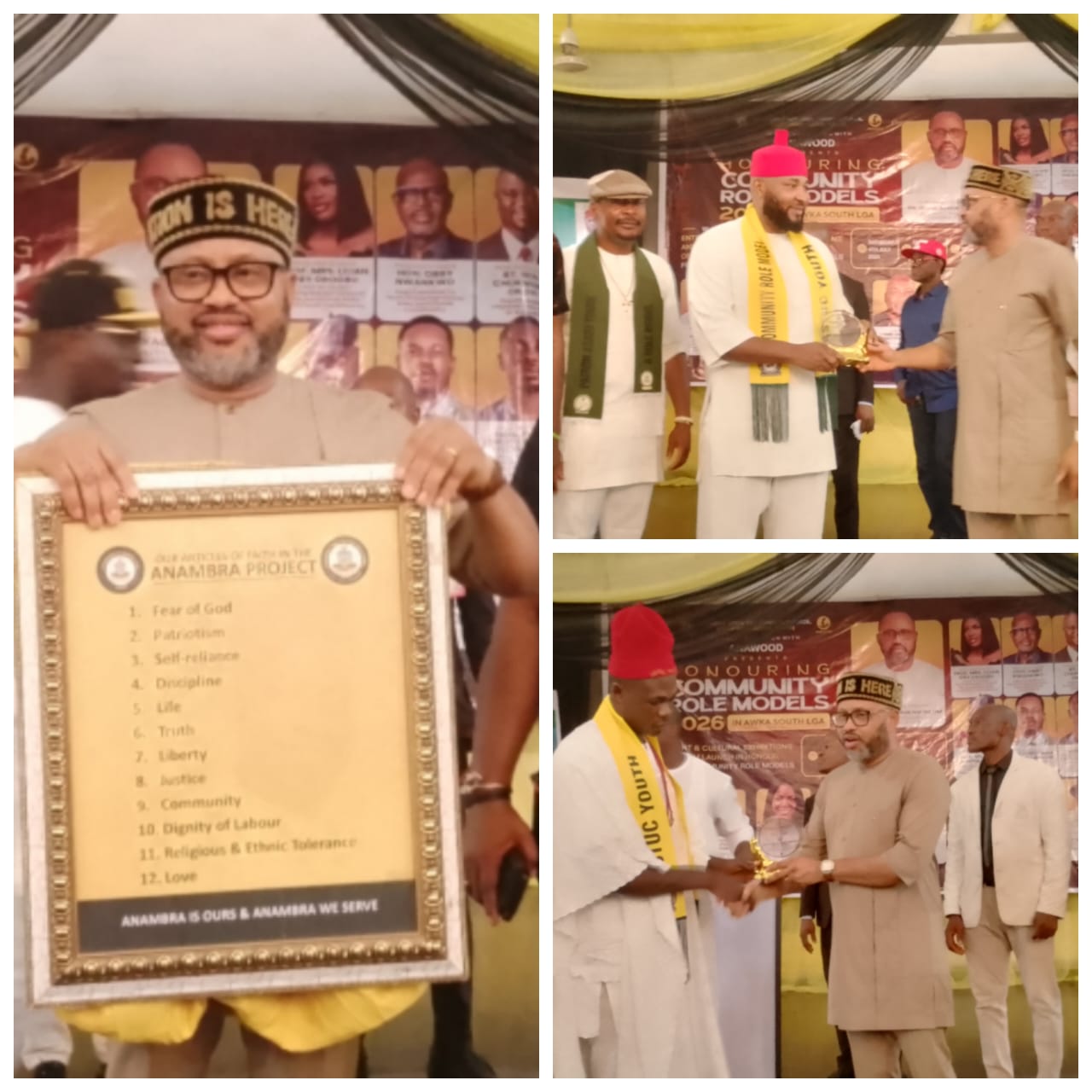 Unveils the 12 Articles of Faith in Anambra Project