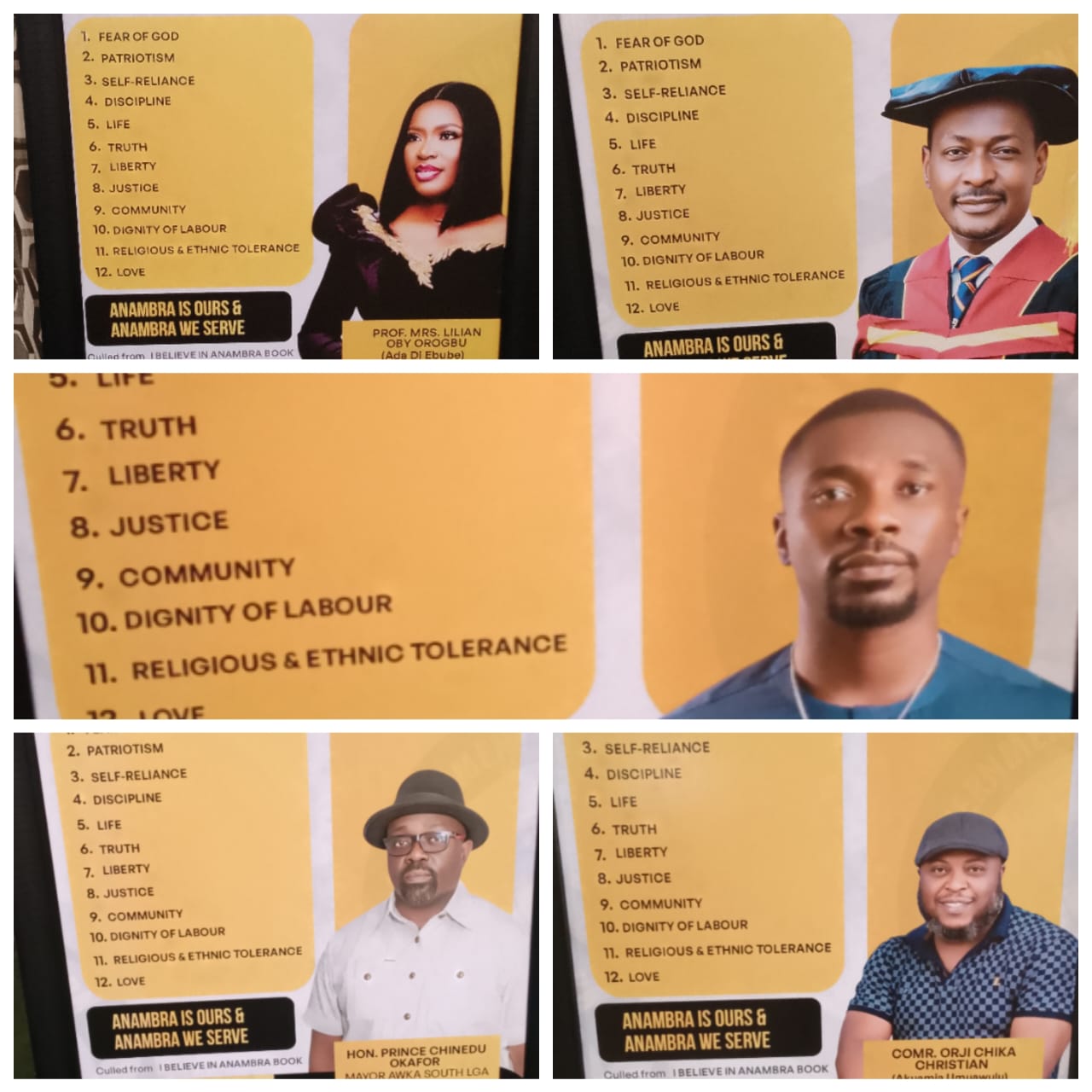 Ibezim Unveils the 12 Articles of Faith in Anambra Project