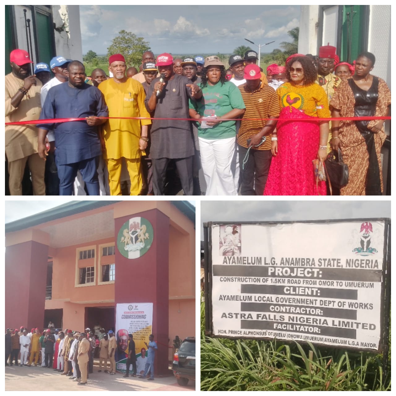 Solution Agenda: Ayamelum Mayor, Ofumelu, Commissions Over Five Development Projects