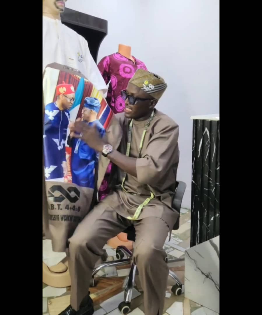 Anambra-Based Fashion Designer Set to Produce Customised Soludo/Tinubu Outfits
